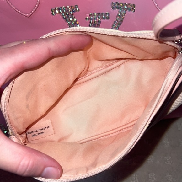 Dior bag pouch wristlet makeup cosmetic case beauty pink vintage y2k deadstock - Picture 6 of 8